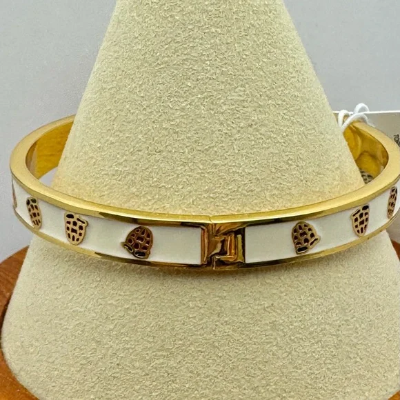 Tory Burch Kira Ground Off Enamel Bracelet NEW - Picture 6 of 8